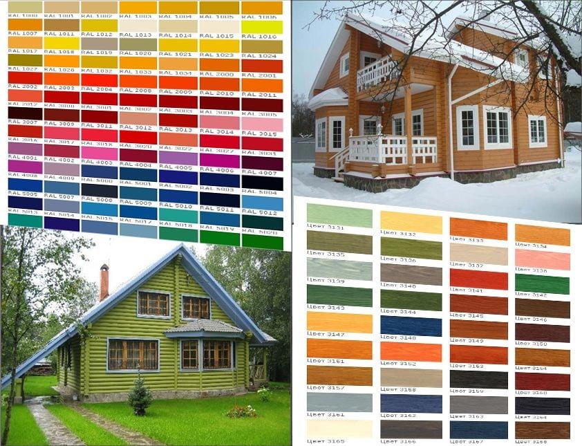 Каким цветом покрасить фасад дома